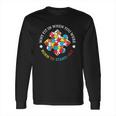 Autism Awareness Month Puzzle Aspergers Autistic Pride Gift Long Sleeve T-Shirt