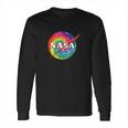 Awesome Tie Dye Nasa Hippie Nasa Gift Idea Long Sleeve T-Shirt