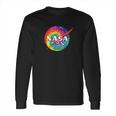 Awesome Tie Dye Nasa Logo Long Sleeve T-Shirt