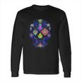 Ayahuasca Dmt Psychedelic Shrooms Psilocybin Lsd Trip Skull Long Sleeve T-Shirt