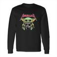 Baby Yoda Hug Metallica Long Sleeve T-Shirt