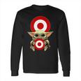 Baby Yoda Hug Target Circle ShirtShirt Long Sleeve T-Shirt