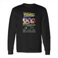 Back To The Future 35Th Anniversary 1985-2020 Signatures Shirt Long Sleeve T-Shirt