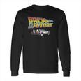 Back To The Future 8Bit Delorean Long Sleeve T-Shirt