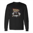 Back To The Future Vintage Delorean Peel Out Long Sleeve T-Shirt