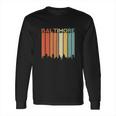 Baltimore Maryland Vintage Retro City Urban Skyline Seaport Long Sleeve T-Shirt