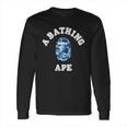 Bape Abc Blue Camo Hoodies Long Sleeve T-Shirt