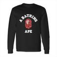 Bape Abc Red Camo T-Shirts Long Sleeve T-Shirt