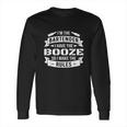 Bartenders Make The Rules Tipsy Booze Drinking Bartender Long Sleeve T-Shirt