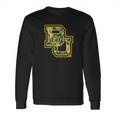 Baylor Bears Paisley Pattern Logo Apparel Long Sleeve T-Shirt