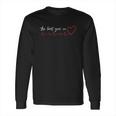 The Beat Goes On Heart Long Sleeve T-Shirt