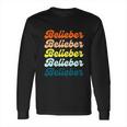 Belieber Jb Lover Trending Jb World Tour Long Sleeve T-Shirt