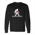 Bigfoot Gnome Wrecker Funny Cute Sasquatch Gift Long Sleeve T-Shirt