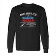 Birds Are Not Real Wake Up America Long Sleeve T-Shirt