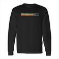 Birthday 1970 Vintage Retro Throwback Gift Idea Long Sleeve T-Shirt