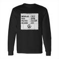 Birthplace Earth Race Human Freedom Love Peace Long Sleeve T-Shirt