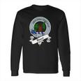 Bisset Clan Badge Scottish Clan Badges Long Sleeve T-Shirt