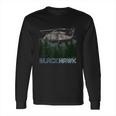 Black Hawk Helicopter Military Armed Forces Novelty Long Sleeve T-Shirt