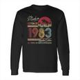 Born November 1983 Birthday Gift Made In 1983 38 Years Old Long Sleeve T-Shirt