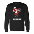 Braaap Dirt Bike Retro Long Sleeve T-Shirt