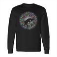 Bucking Goat Silhouette Bright Explosion Long Sleeve T-Shirt