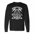 Buell Last Name Surname Tshirt Long Sleeve T-Shirt