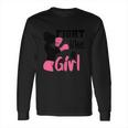 Cancer Fight Like A Girl Pink Ribbon Breast Cancer Long Sleeve T-Shirt