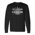 Im Cannon Doing Cannon Things Long Sleeve T-Shirt