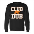 Chicago Sports Fan Club Dub Football Logo Long Sleeve T-Shirt