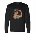 Chicana Girl Unbreakable Rosie The Riveter Long Sleeve T-Shirt