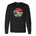 Chinook Helicopters Retro Style Pilot Long Sleeve T-Shirt