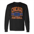 Classic Chicago Il Football Fan Logo Long Sleeve T-Shirt