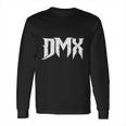 Classic Dmx White Word Art Long Sleeve T-Shirt