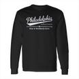 Clothing Co Philadelphia Pennsylvania City Of Brotherly Love Long Sleeve T-Shirt