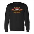 Cobra Kai All Valley Karate Championship Graphic Long Sleeve T-Shirt