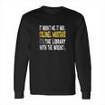 Colonel Mustard Library Wrench Clue Long Sleeve T-Shirt