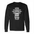 Cool Luau Party Polynesian Tiki Head Long Sleeve T-Shirt