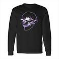 Creepy Cool Egirl Eboy Pastel Goth Vaporwave Glitch Skull Long Sleeve T-Shirt