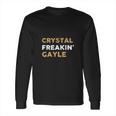 Crystal Gayle Freakin Cool Trending Country Music Long Sleeve T-Shirt