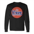 Crystal-Mens-The-Kinks-Orange-Button-Organic-Cotton-Design-T-Shirt Long Sleeve T-Shirt