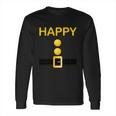 Cute Halloween Funny Halloween Day Happy Dwarf Costume Long Sleeve T-Shirt