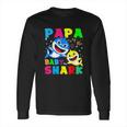 Cute Papa Of The Baby Shark Long Sleeve T-Shirt