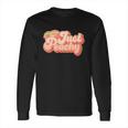 Cute Retro Vintage Just Peachy Long Sleeve T-Shirt