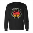 D B Cooper Robber Thief Parachute Skydiving School Portland Oregon Retro Long Sleeve T-Shirt