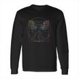 Da Vincis Canon Of Proportions Long Sleeve T-Shirt