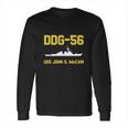 Ddg 56 Uss John S Mccain Shirt Long Sleeve T-Shirt