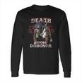 Death Before Dishonor Samurai Paco American Bully Long Sleeve T-Shirt