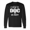 Devil Doc Us Navy Long Sleeve T-Shirt