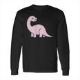 Dinosaur Cute Kawaii Lover Anime Pastel Goth Aesthetic Long Sleeve T-Shirt