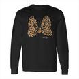 Disney Minnie Mouse Leopard Print Bow Long Sleeve T-Shirt